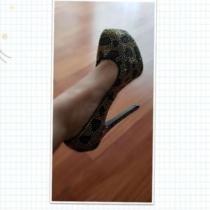 Gold studded, Steve Madden Stiletto